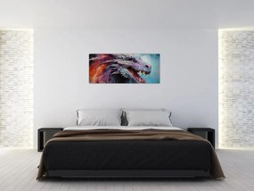 Obraz - Ilustrácia draka (120x50 cm)