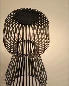 LED stolové vonkajšie svietidlo so stmievačom so solárnym panelom (výška 42 cm) Reiba – Kave Home