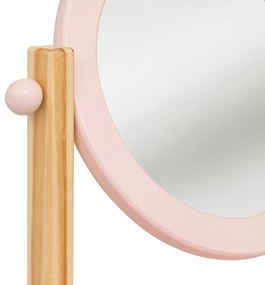 Detský toaletný stolík so zrkadlom Chary, 22x28 cm, ružová