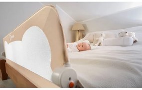 Lionelo - Bezpečnostná zábrana k posteli EVA béžová