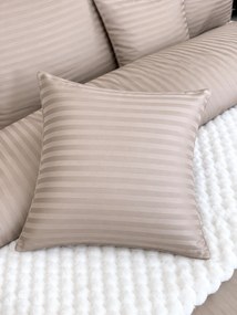 Posteľná obliečka Damašek Premium Béžová 200x240/2x70x90 cm