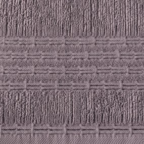 BAVLNENÝ UTERÁK ROMEO SADA 3KS 70X140 CM FIALOVÁ