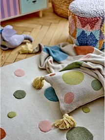 Krémová detská deka 130x160 cm Clennie – Bloomingville Mini