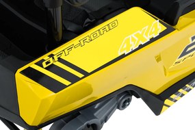 Ramiz Elektrická bugina TURBO 23 pre deti žltá