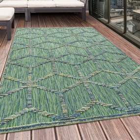 Ayyildiz koberce Kusový koberec Bahama 5151 Green – na von aj na doma - 200x290 cm
