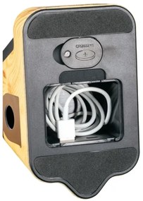 Immax 09000L - LED+CCT stmievateľná stolná lampa s bezdrôtovým nabíjaním Qi IDEAL LED/8W/230V béžová