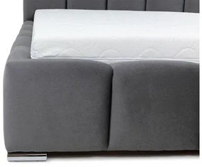 Čalúnená manželská posteľ Lisko, Rozmer postele: 160x200, Farba poťahu: Paros 05