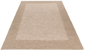 Obsession, Kusový koberec My Oslo 709 Taupe - na von aj na doma, 80x150, hnedá, chodba / predsieň