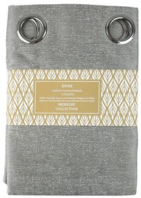 Záves na prechodkách Done 135x250 šedá Merkury Home