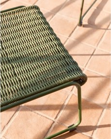 Zelená záhradná podnožka Maurina – Kave Home