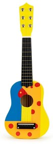 Drevená detská gitara | žltá