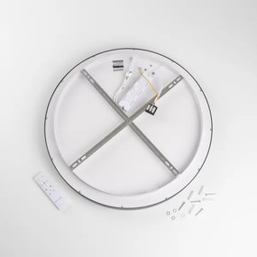 Brilagi - stmievateľné LED stropné svietidlo FALCON II LED/99W/230V pr. 60 cm čierne +DO