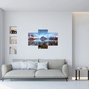 Obraz - Východ slnka nad Reine (90x60 cm)