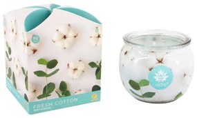 Arome Vonná sviečka v skle Fresh Cotton, 90 g