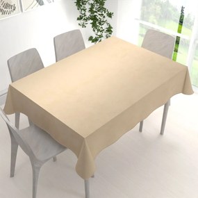 Biante Veľký zamatový obdĺžnikový obrus Velvet Premium SVP-045 Kávovo béžový 160x200 cm