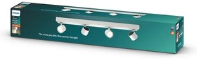 Philips 56244/31/P0 - LED Stmievateľné bodové svietidlo STAR 4xLED/4,5W/230V