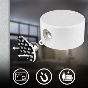 Briloner 3896016 - LED stmievateľné nabíjateľné nástenné svietidlo TARI LED/1,6W/5V 1500 mAh biele
