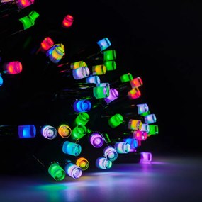 DECOLED Svetelný reťazec RGB 20 m, 200 diód