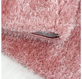 Ayyildiz Kusový koberec BRILLIANT 4200, Okrúhly, Ružová Rozmer koberca: 200 cm KRUH
