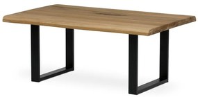 Autronic BONTEC Konferenčný stolík 110x70cm, masív, dub, KS-F110U DUB Farba: Prírodné