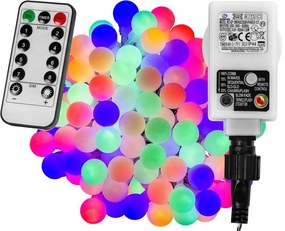 VOLTRONIC Párty osvetlenie 20 m ,200 LED, farebné  + ovládač