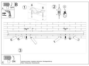 Bodové svietidlo EYETECH 6xG9/12W/230V biela