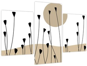 Obraz - Grafická lúka N⁰2 (90x60 cm)