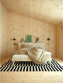 Hnedá dvojlôžková posteľ z borovicového dreva s roštom 160x200 cm Retreat – Karup Design