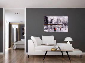 Obraz - Olejomaľba mesta II. (90x60 cm)