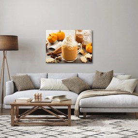 Obraz - Tekvicové latte (70x50 cm)