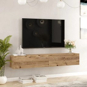 Závesný TV stolík Houseland Flipo Atlantic borovica