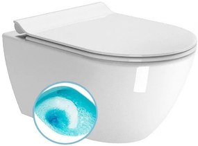 GSI GSI, PURA závesná WC misa, Swirlflush, 50x36cm, biela ExtraGlaze, 881611