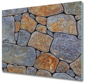 Sklenená doska na krájanie Kamene 60x52 cm