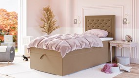 Jednolôžková boxspringová posteľ Glamour Rozmer: 90x200cm