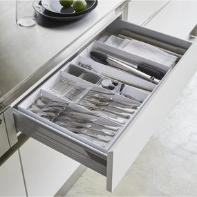 Biely plastový príborník do zásuvky 47.5 x 35 cm - YAMAZAKI