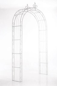 Oblúk na ruže Shines - Biela antik