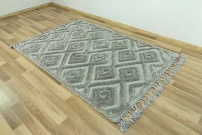 Koberec Berber 6846 l.3D sivý