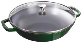 Staub Panvica Wok 30cm zelená 4,19 l