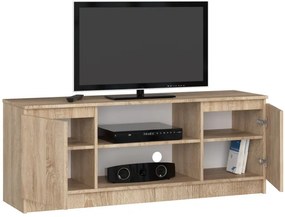 Stolík pod TV RTV 140 2D 1P sonoma