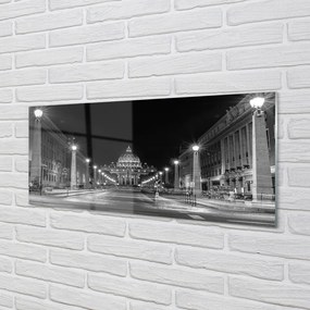 Obraz na akrylátovom skle Rím chapel road 120x60 cm