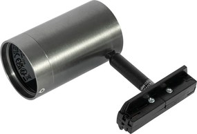 Moderný reflektor Gunmetal pre 1-fázový koľajnicový systém - Iconic Jeana