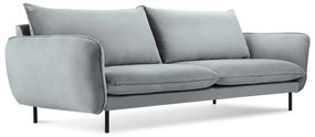Zamatová štvormiestna pohovka Vienna 230 × 92 × 95 cm