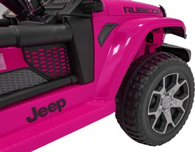Ramiz Jeep Wrangler Rubicon Ružové vozidlo