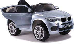 LEAN CARS BMW X6 batérie auto strieborná maľovaná