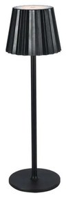 LED stmievateľná dobíjacia stolná lampa LED/4W/5V 3000-6000K 1800 mAh čierna