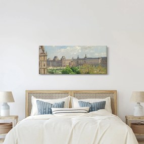 Obraz - Camille Pissarro, Place du Carrousel, Paris, reprodukcia (120x50 cm)