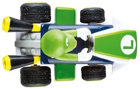 Carrera Mini autíčko na diaľkové ovládanie Luigi + Plyšová hračka Luigi, 23 cm  (800008000)