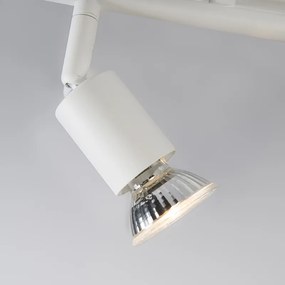 Moderný reflektor biely naklápateľný 2-žiarovkový - Jeany