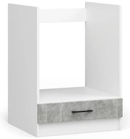 Kuchynská linka OLIWIA G2 2.4 m biela / betón