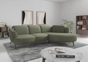XXXLutz ROHOVÁ SEDAČKA, textil, olivovozelená Sit & More - Sedačky - 000144018540